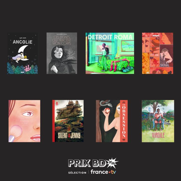 Les huit albums sélectionnés